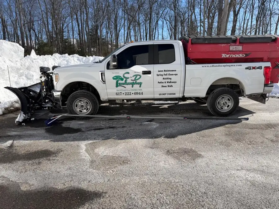 C&D Landscaping plow truck